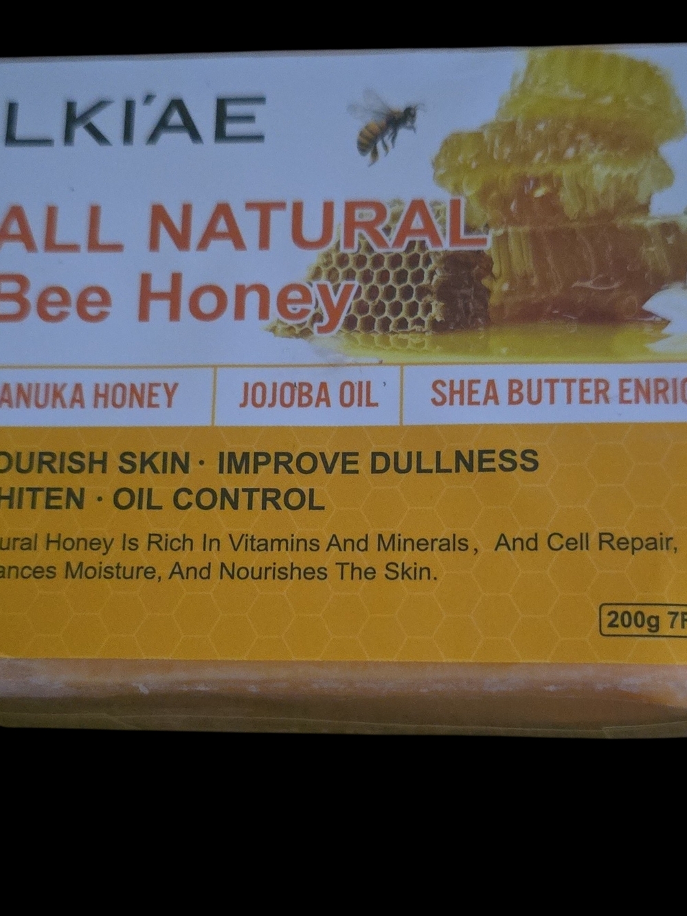 All Natural Bee Honey Body Butter - Yellow